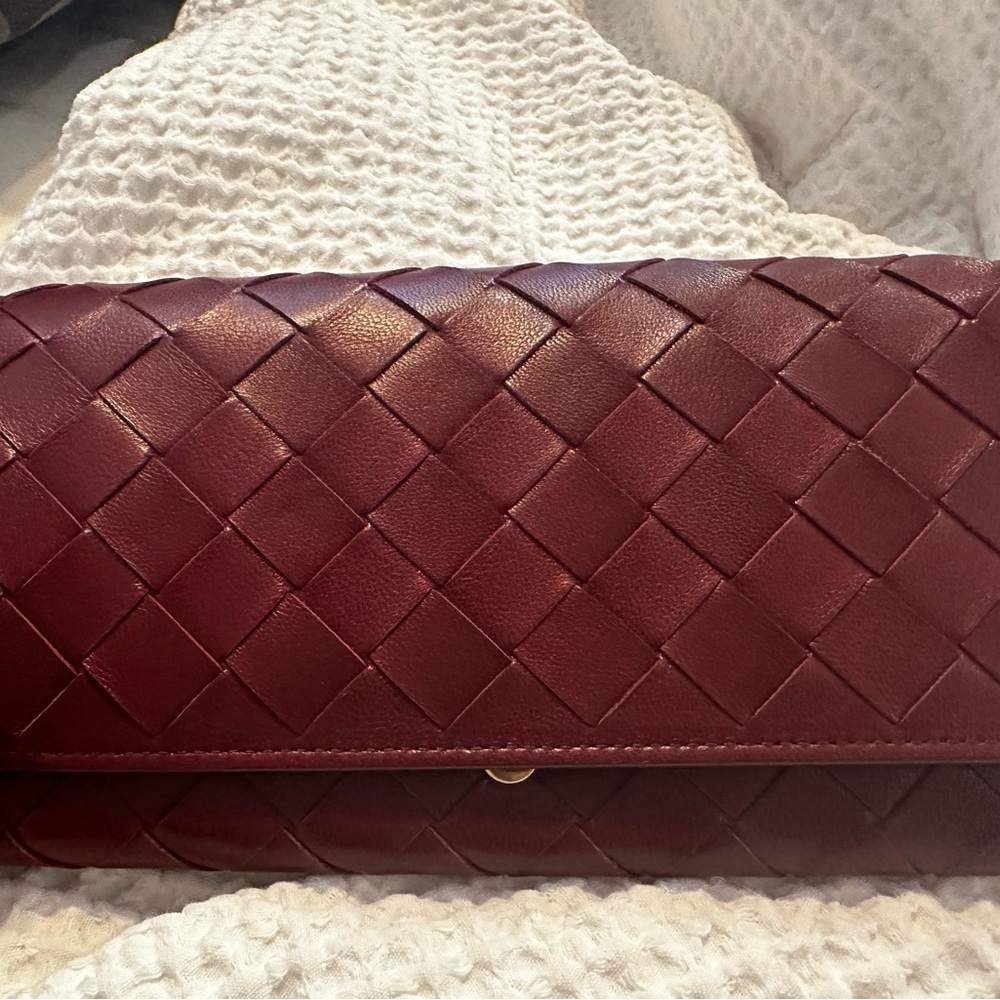 Bottega Veneta Intrecciato large Flap Wallet